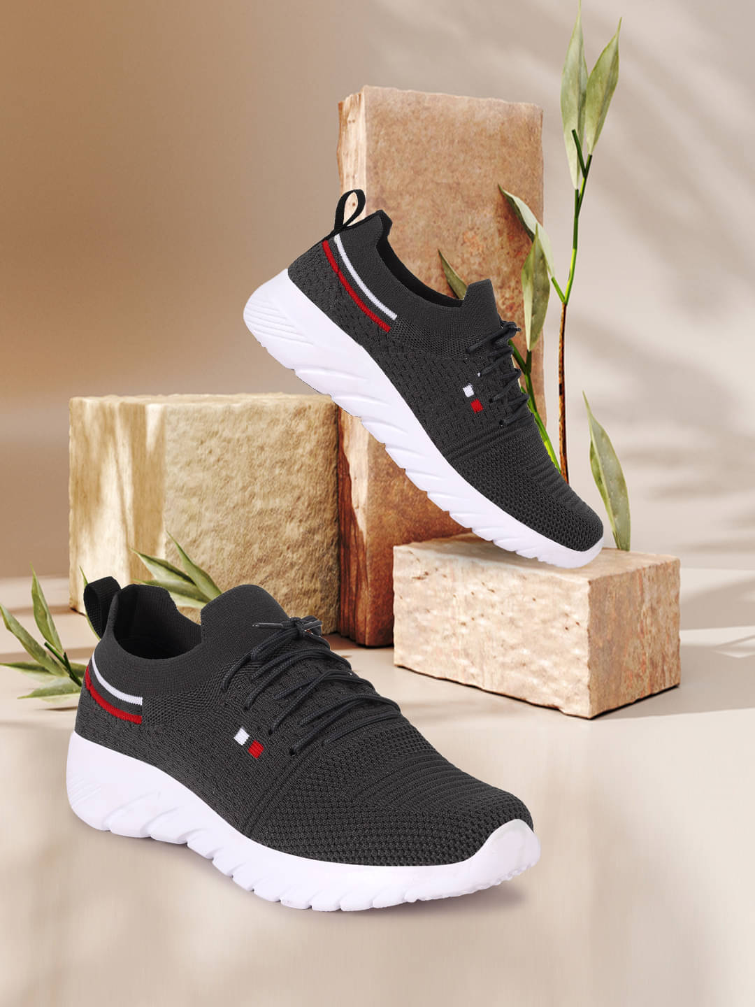     			Clymb Khalifa/Sports Gray Running Shoes
