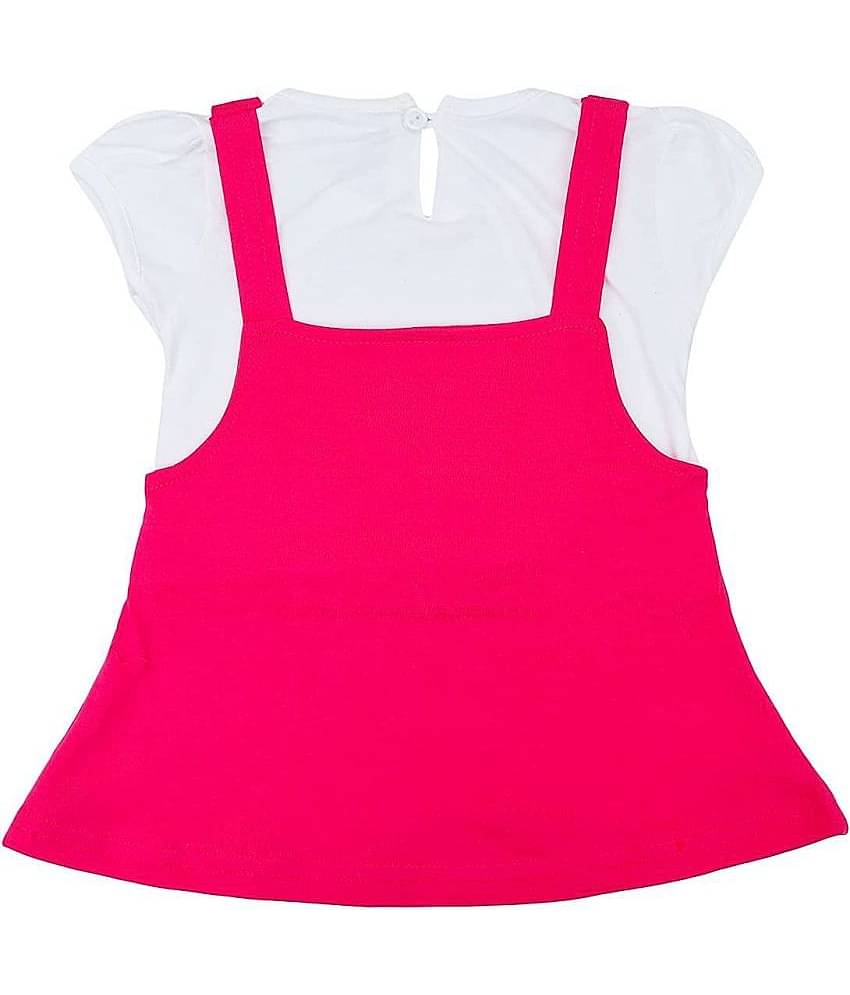 NammaBaby Baby Girls Cotton Blend Frocks ( Pink )