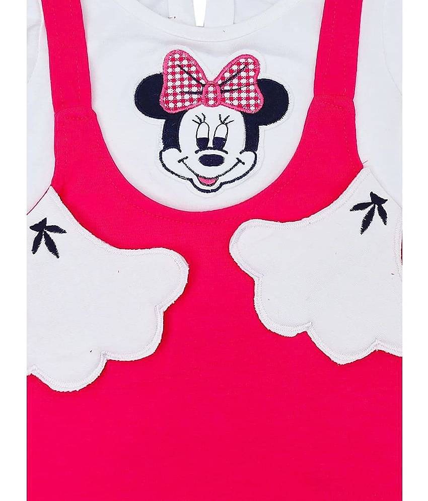 NammaBaby Baby Girls Cotton Blend Frocks ( Pink )