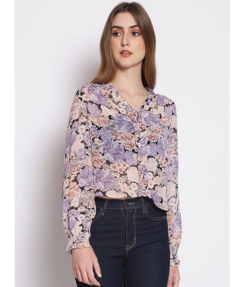     			Oxolloxo Women's Polyester Regular Top ( Multicolor )