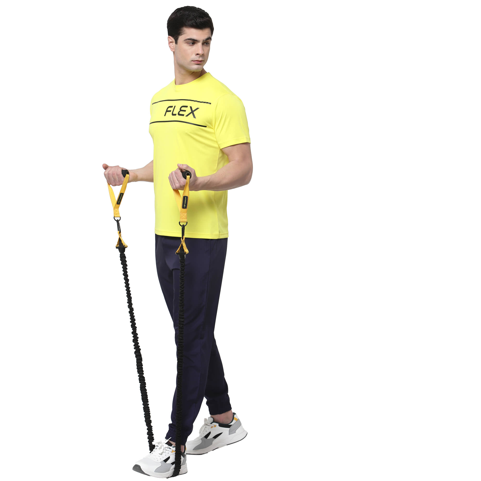 OFF LIMITS Yellow Polyester T-Shirt
