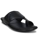 Ajanta Black Flip Flops