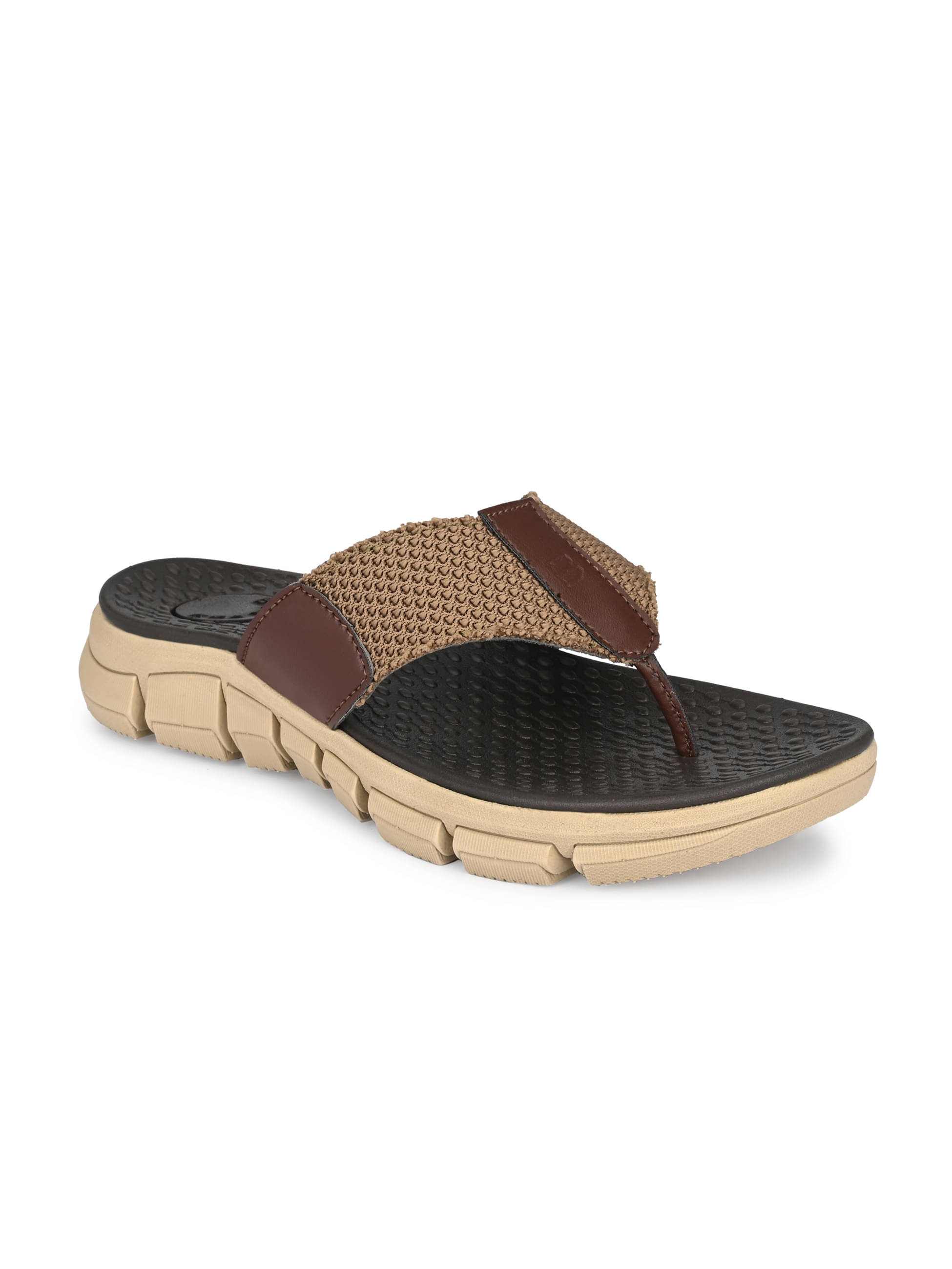     			Big Fox - Beige PU Daily Slipper
