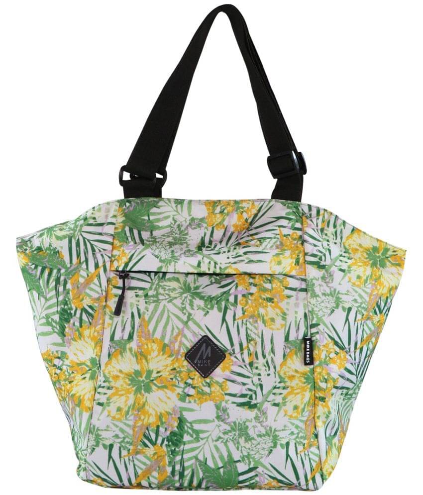     			MIKE Yellow Polyester Casual Messenger Bag