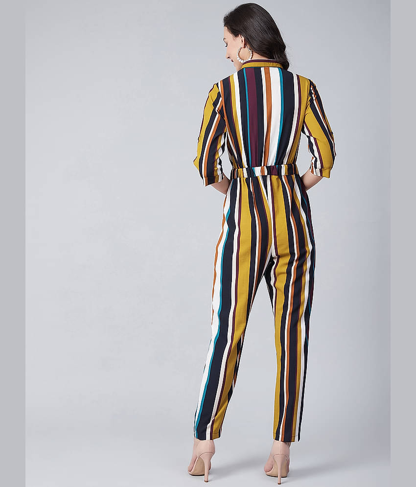 Rare - Multicolor Polyester Regular Fit Women's Jumpsuit ( Pack of 1 )