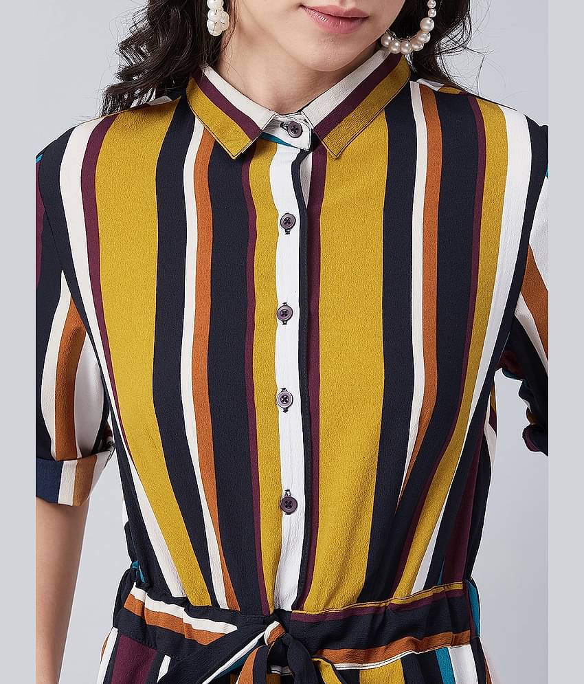 Rare - Multicolor Polyester Regular Fit Women's Jumpsuit ( Pack of 1 )