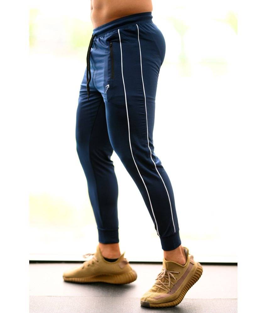     			Fuaark - Blue Polyester Men's Sports Joggers ( Pack of 1 )