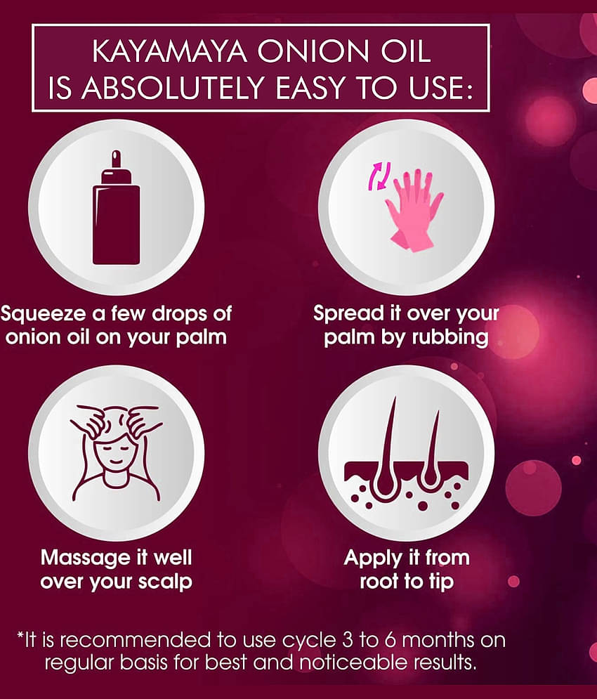 Kayamaya - Anti Hair Fall Onion Oil 100 ml ( Pack of 1 )