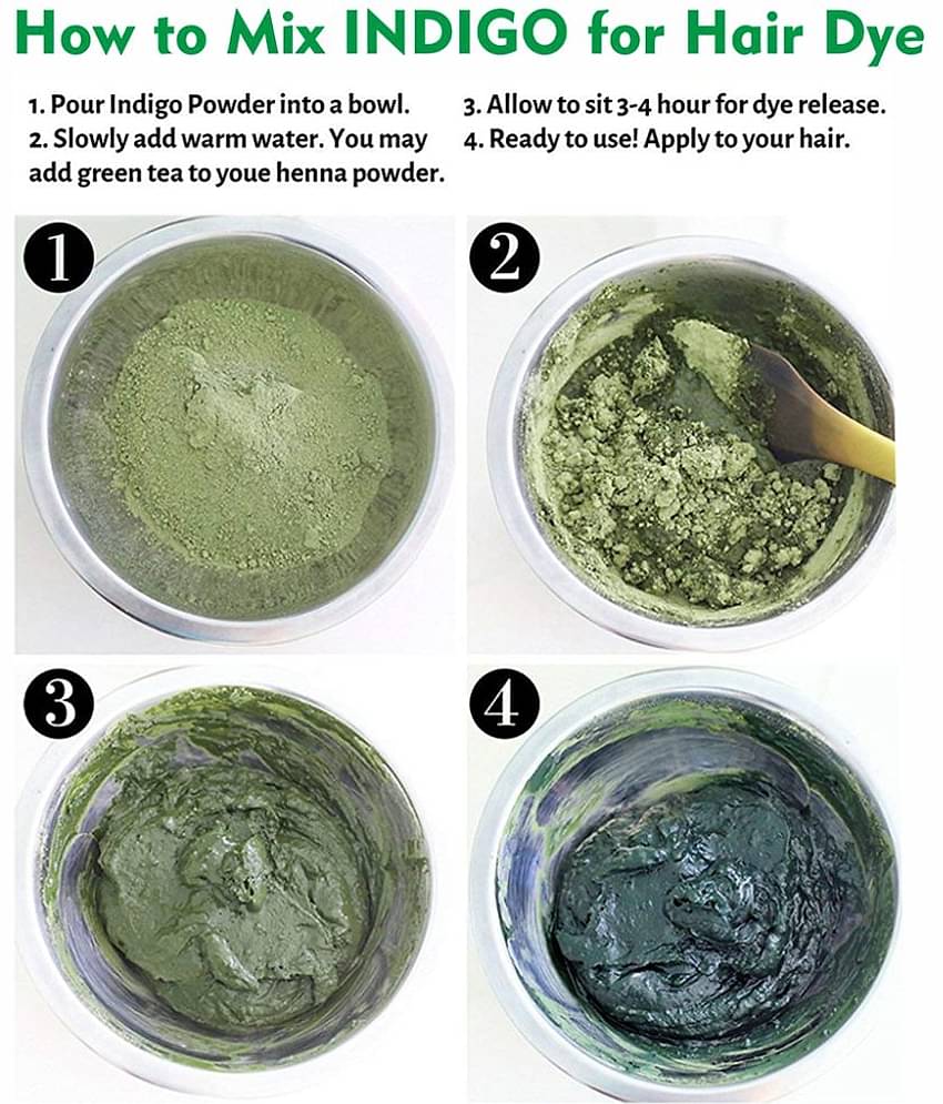 Lovelook Pure Organic Indigo Powder Organic Henna 100 g Pack of 3