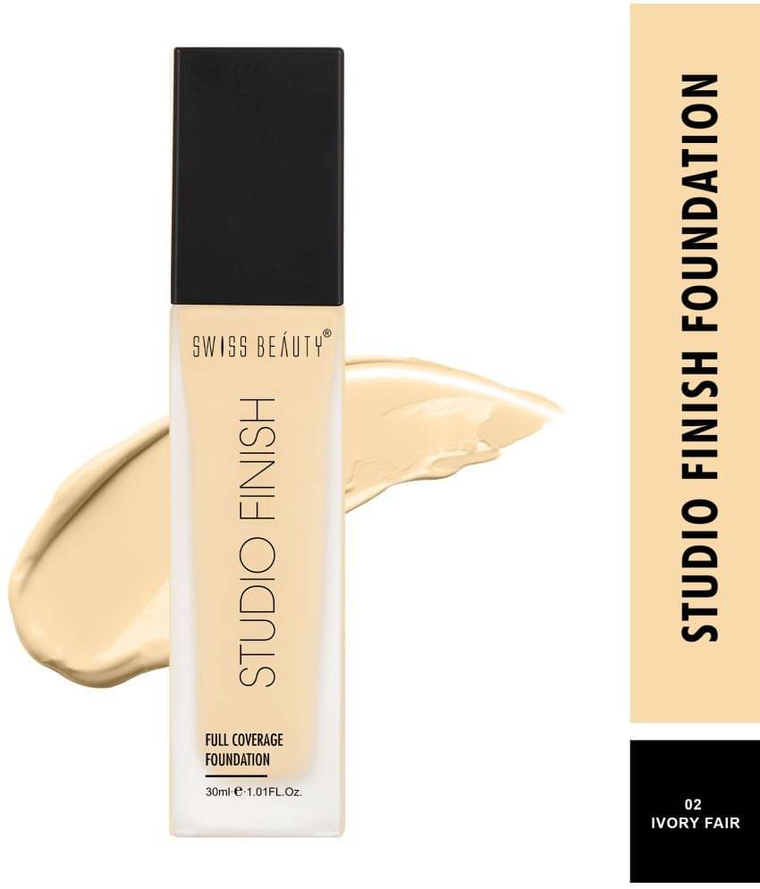     			Swiss Beauty  Studio Finish Full Coverage  Liquid Foundation Fair 30 ml