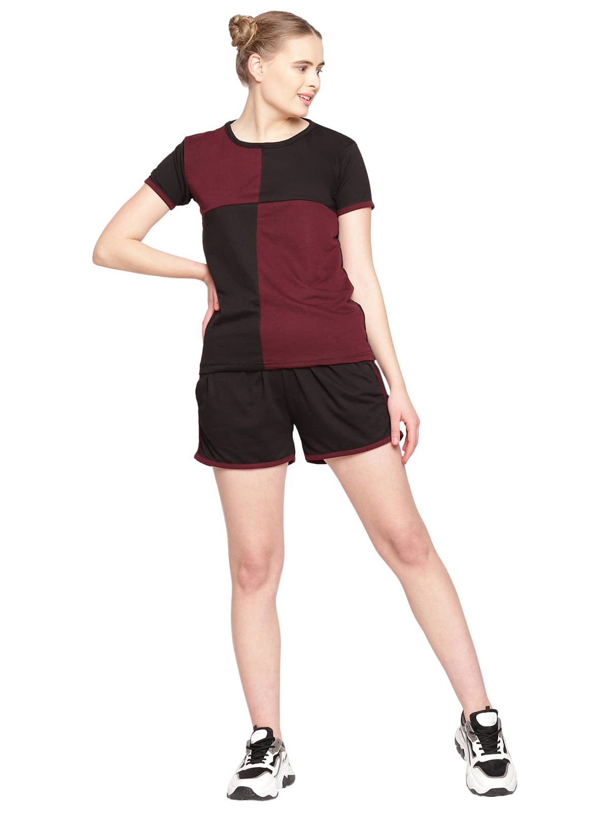 Uzarus Cotton Nightsuit Sets - Black Single     			Uzarus Cotton Nightsuit Sets - Black Single