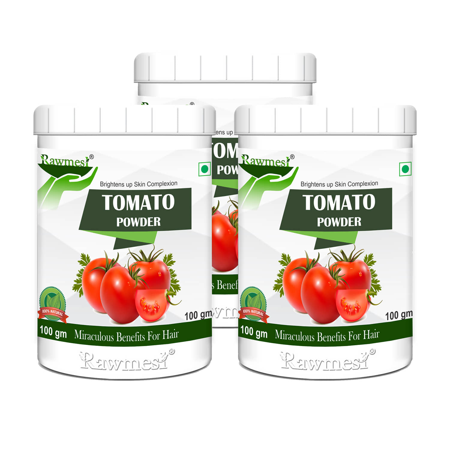 Rawmest 100% Pure Organic Tomato Powder 100gm | Miraculous Benefits For Hair | Vitamins Like A,B,C&E Excellent For Healthy Hair