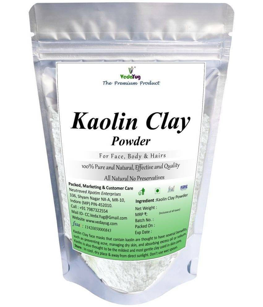     			VY VedaYug Kaolin Clay Powder | For Face, Body & Hairs, 100g