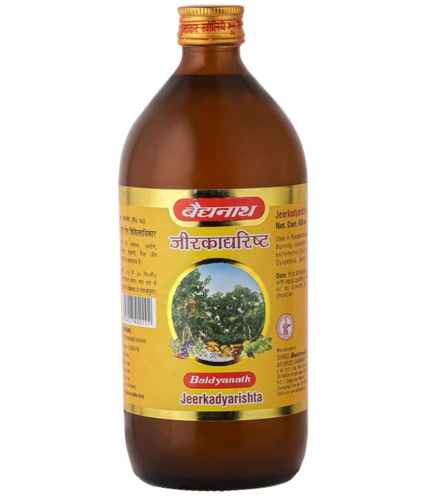 Baidyanath Jeerkadyarist Useful in indigestion , diarrhoea , appetite loss extra 450ml (Pack of 1)