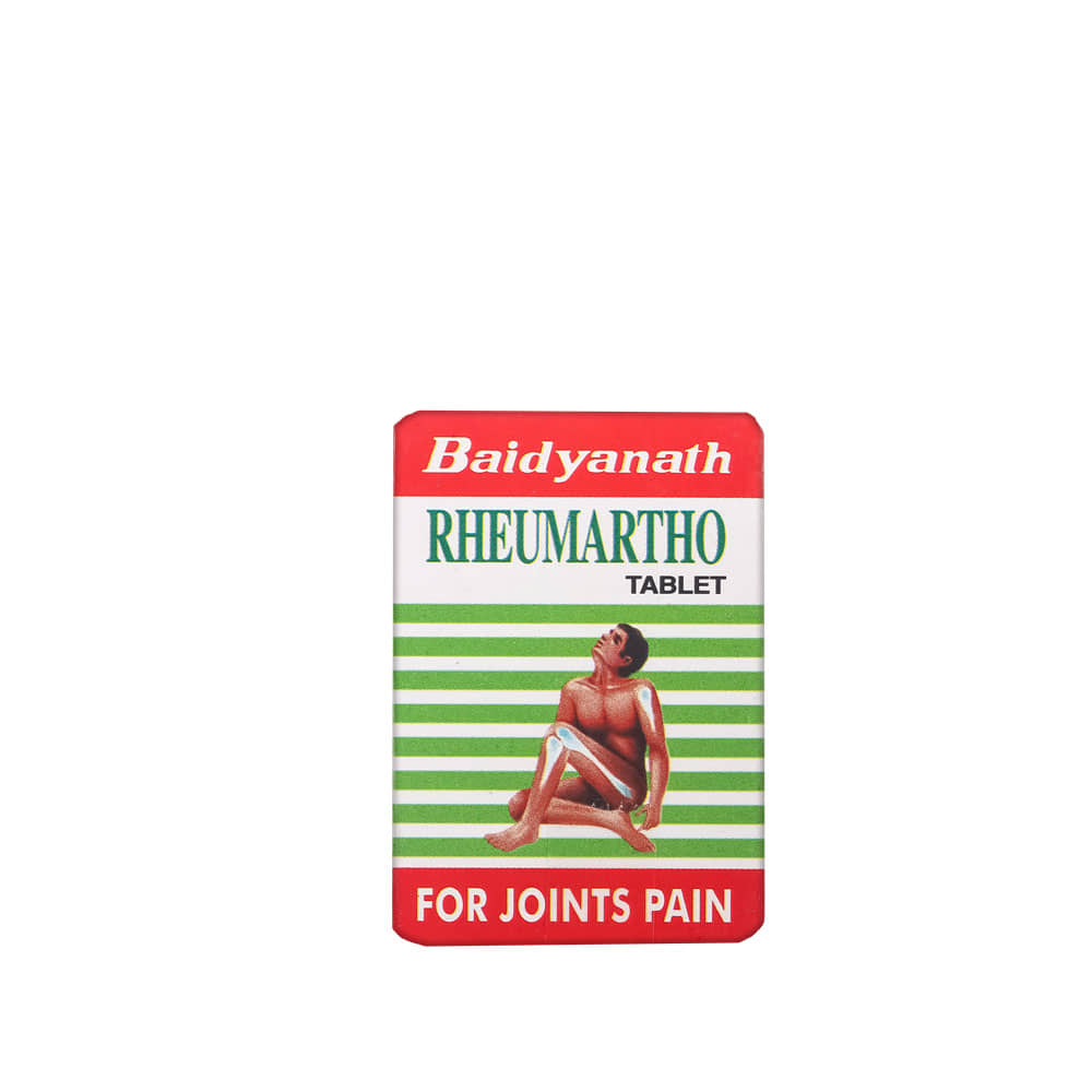 Baidyanath Rheumartho Tablets Helps in chronic joint pain 50No.s (Pack of 1)