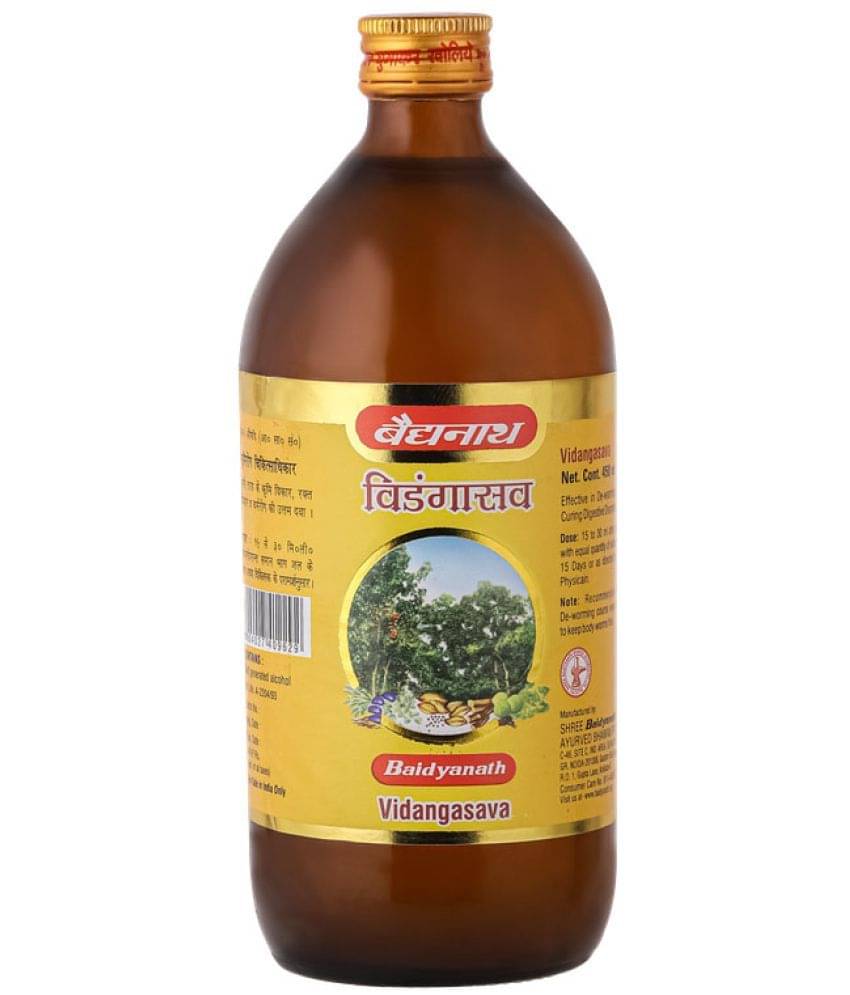 Baidyanath Vidangasava Helps in Intestinal Worms 450ml Baidyanath Vidangasava Helps in Intestinal Worms 450ml