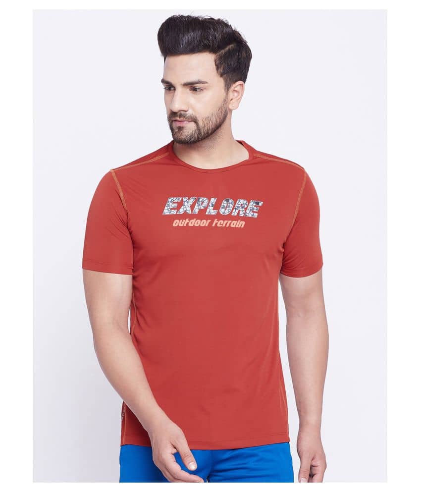 Austiex - Multicolor Polyester Regular Fit Men's Sports T-Shirt ( Pack of 1 )