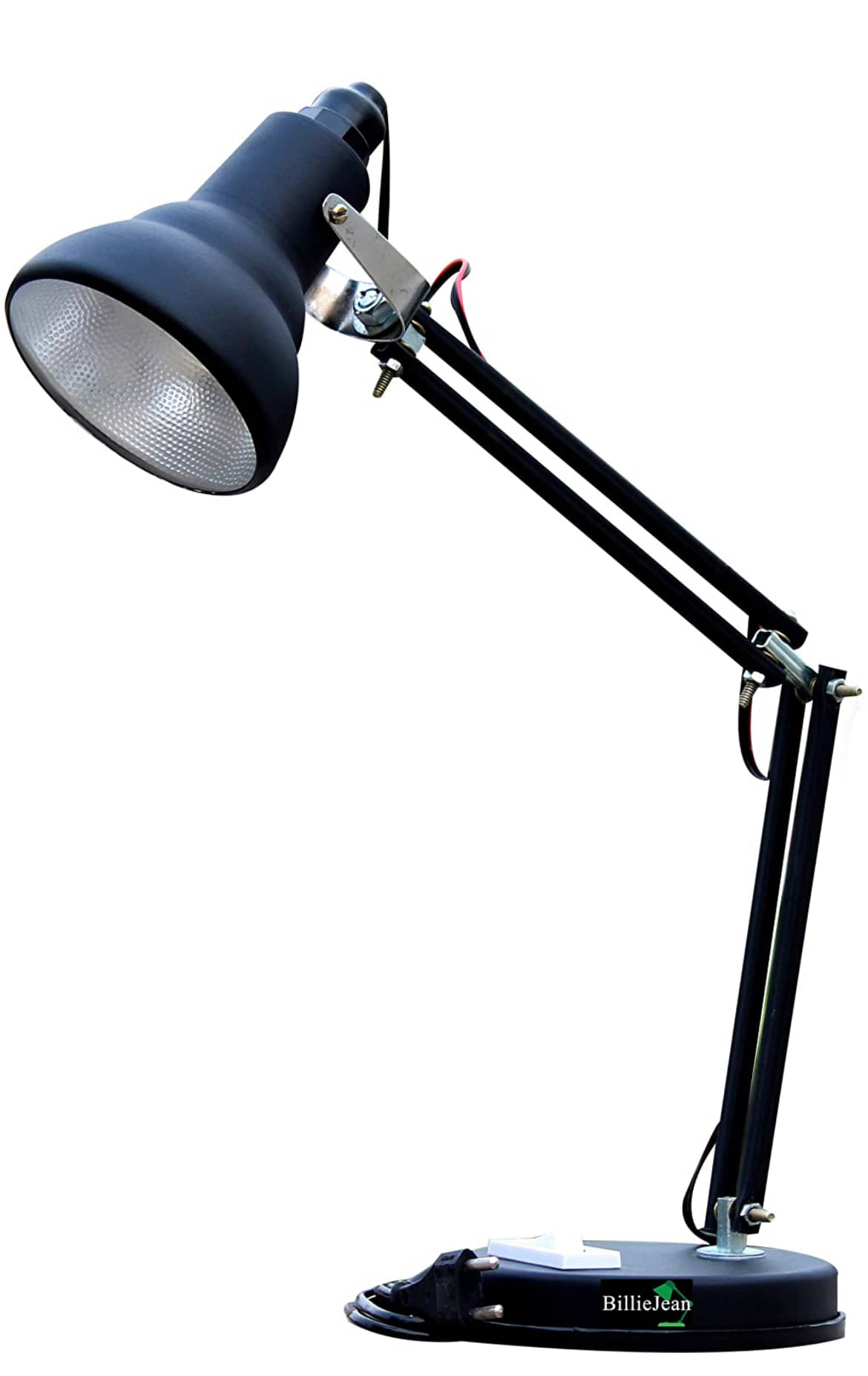     			BillieJean Black Study Table Lamp ( Pack of 1 )