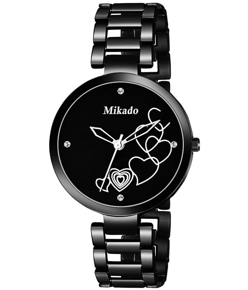     			Mikado Stainless Steel Round Womens Watch