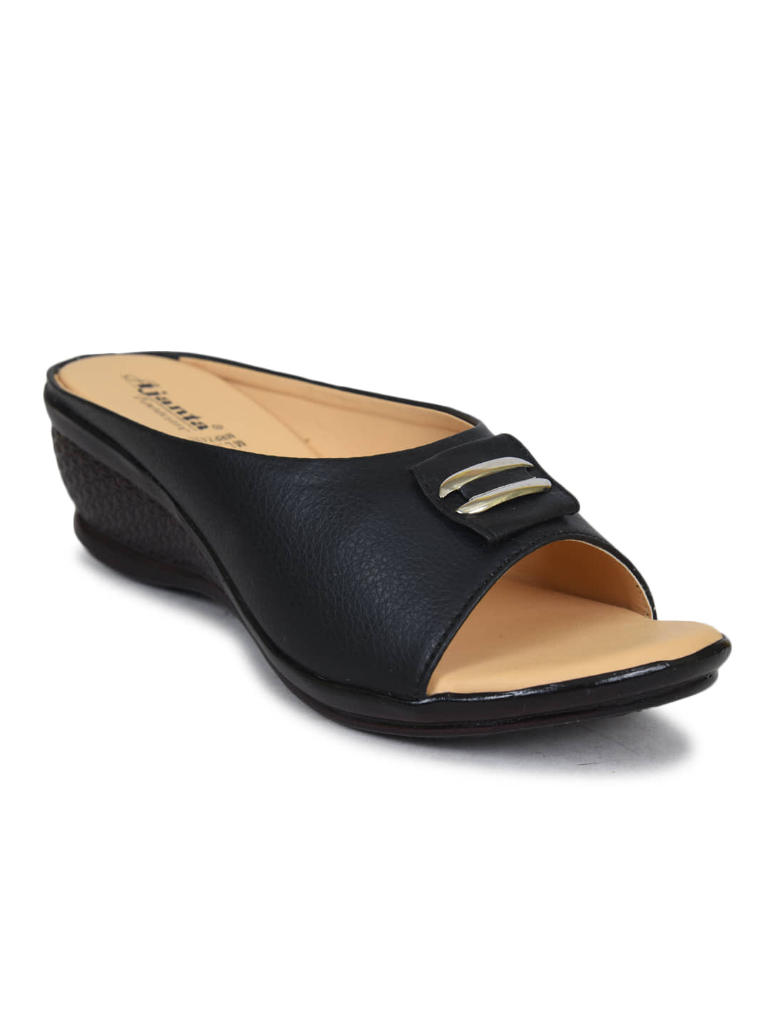 Ajanta - Black Women's Slip On Heels - Heels | Buy online on ZillyBuy