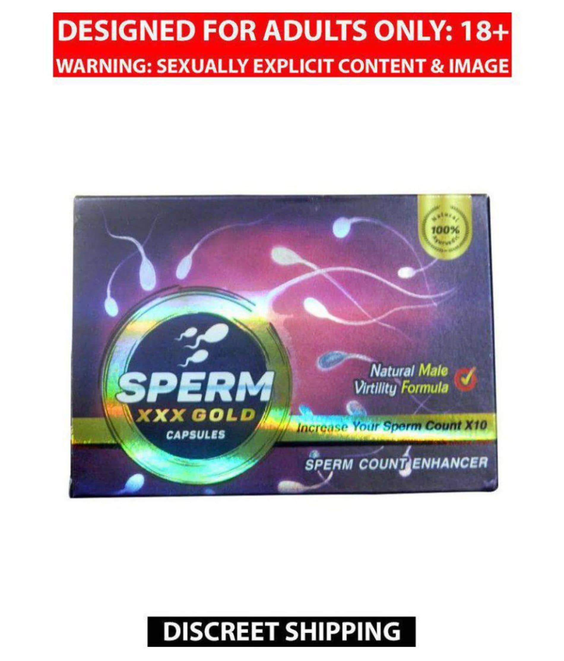 Dr. Chopra Sperm XXX Gold Capsule (Pack of 3) For Men
