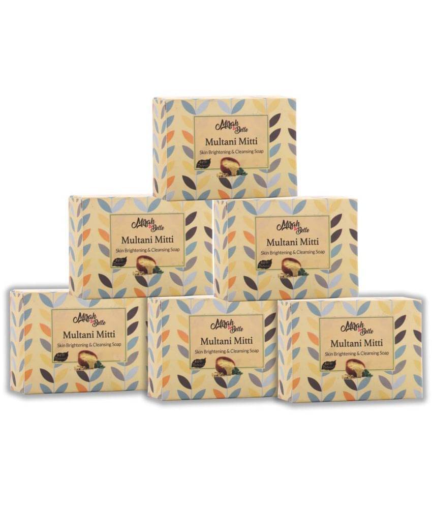 Mirah Belle Organic Multani Mitti 125 gram Soap 750 g Pack of 6 Mirah Belle Organic Multani Mitti 125 gram Soap 750 g Pack of 6