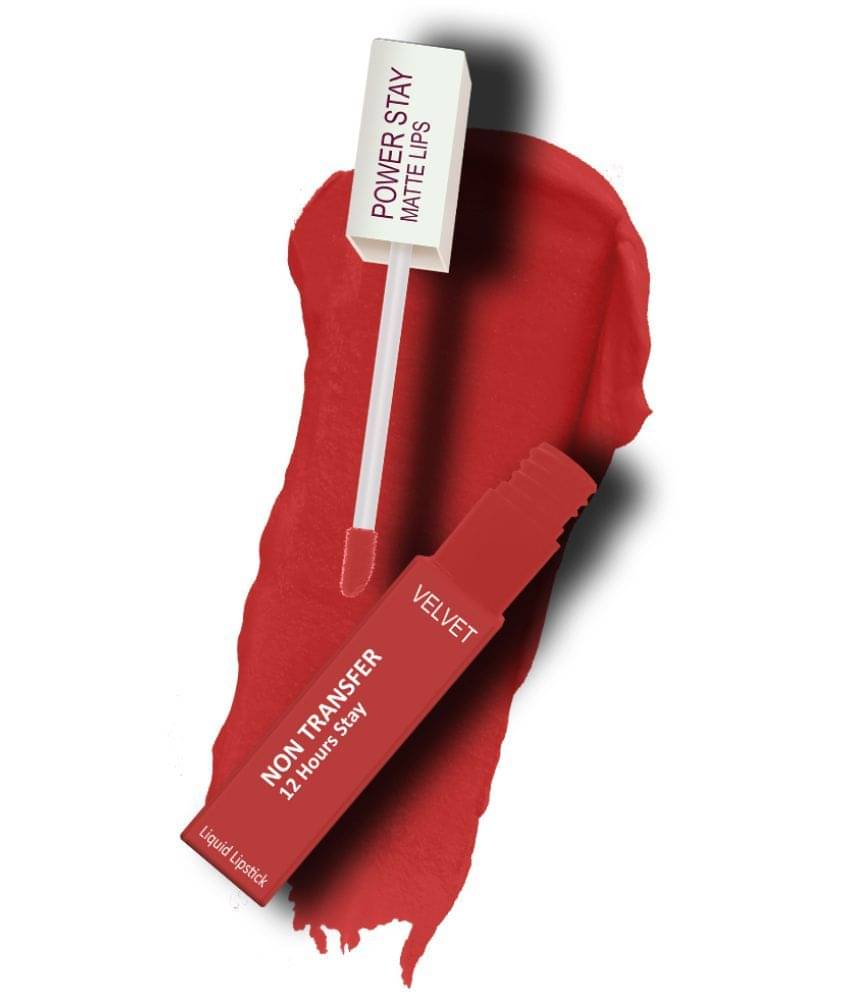    			Perpaa Powerstay Liquid Matte Lipstick Richly Pigmented 8 Shades Non Transfer, Smudge Proof, Water Proof, Longlasting,Pack of 1