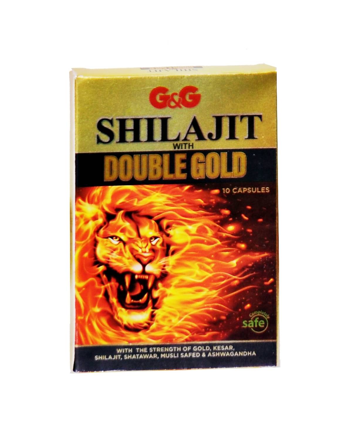    			Rikhi Shilajit Double Gold Cap (1X10) no.s (Pack Of 10)