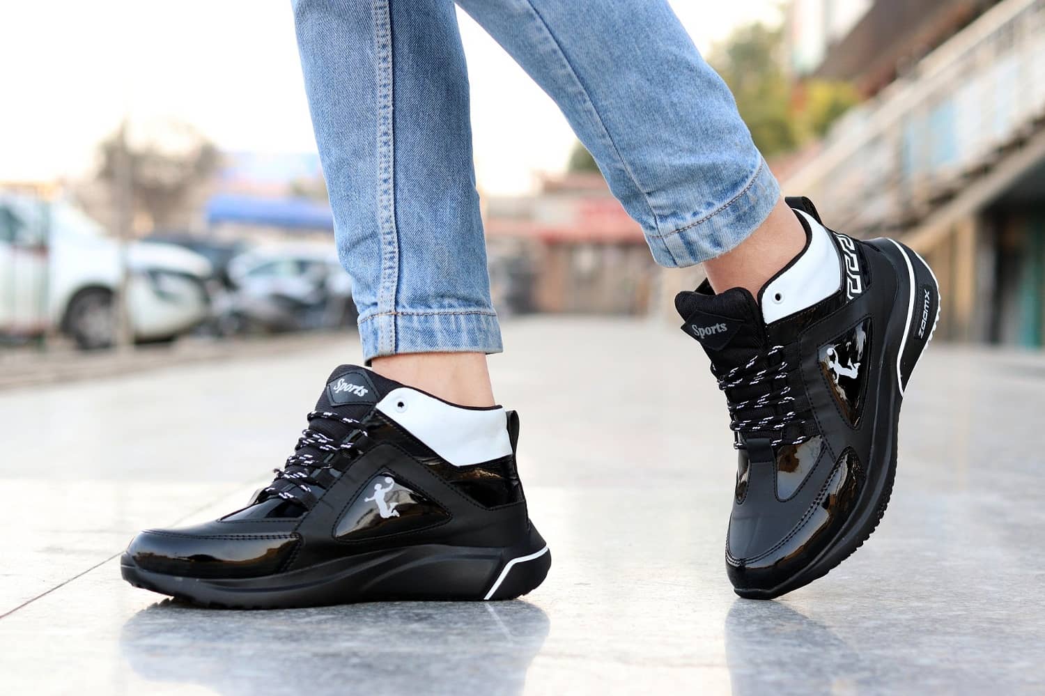 Figor Black Hiking & Trekking Boot