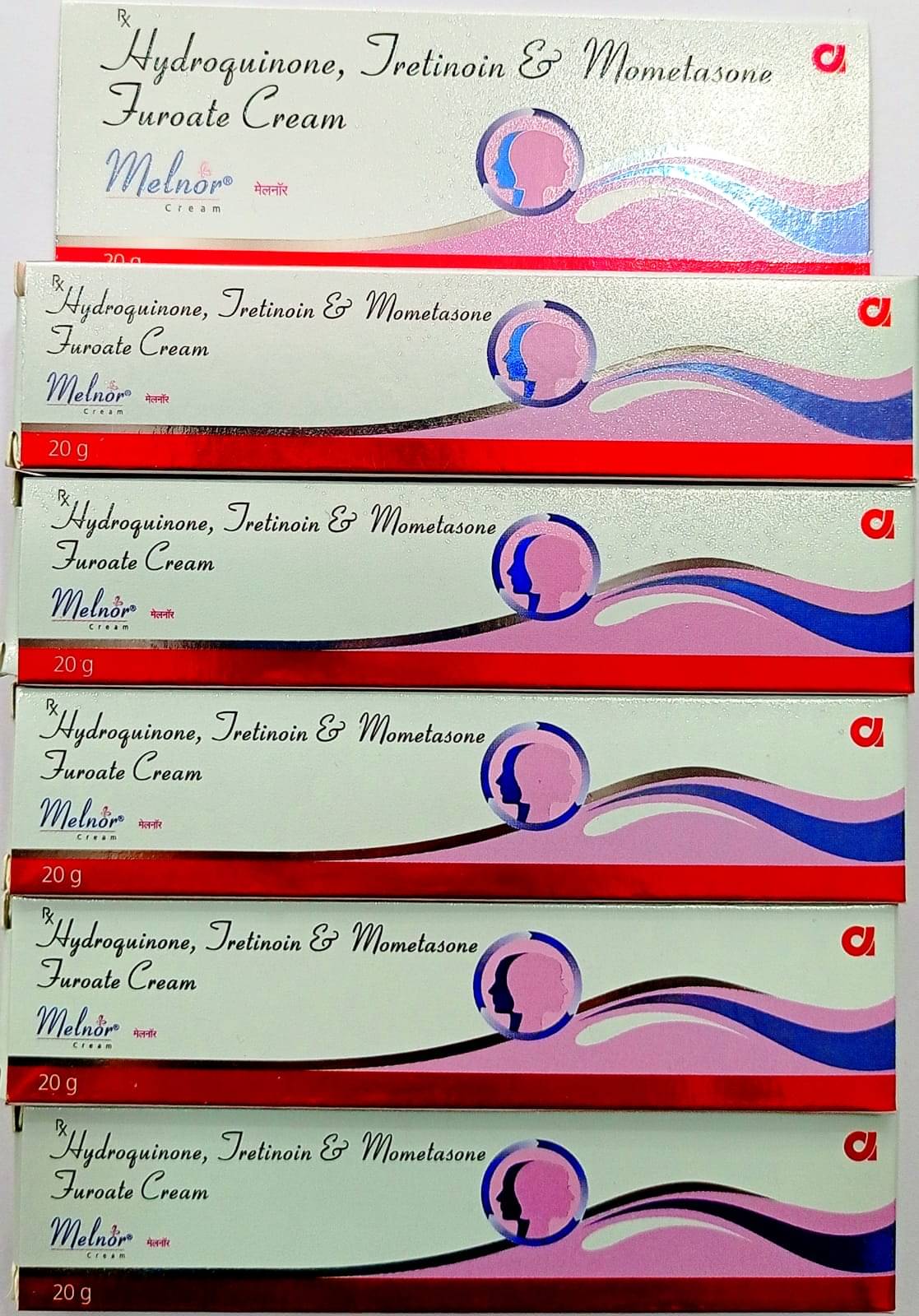     			MELNOR CREAM 20 GM ( PACK OF 5) Night Cream 100 gm Pack of 5