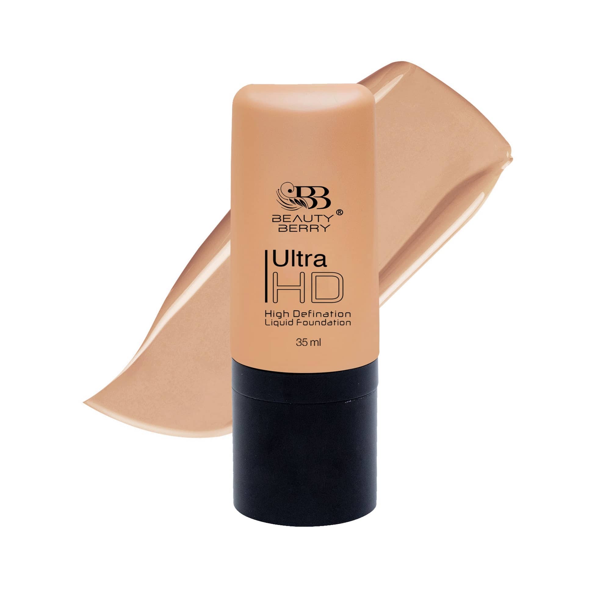 Beauty Berry Ultra Matte Hd High Definition Matte Full Coverage Foundation 35ml Honey Beige Shade-03