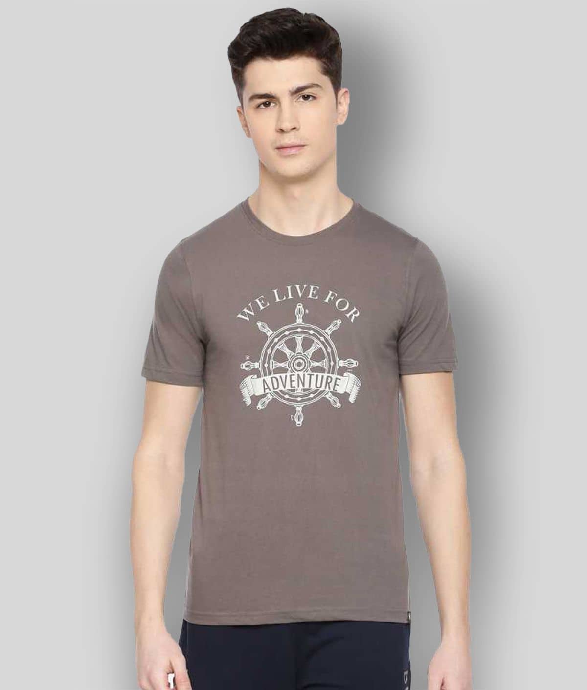 Dollar - Red Cotton Blend Regular Fit Men's T-Shirt ( Pack of 1 )
