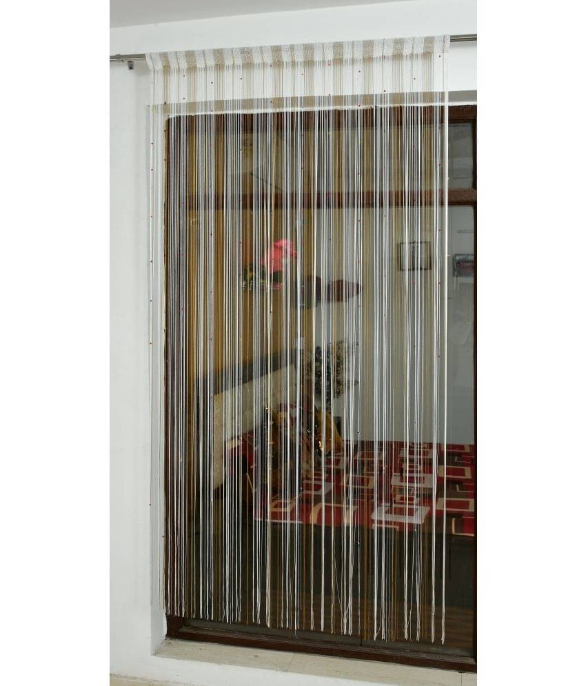 Homefab India Single Long Door Solid String Curtain - 1 Piece (9 feet x 3.5 feet)     			Homefab India Single Long Door Solid String Curtain - 1 Piece (9 feet x 3.5 feet)