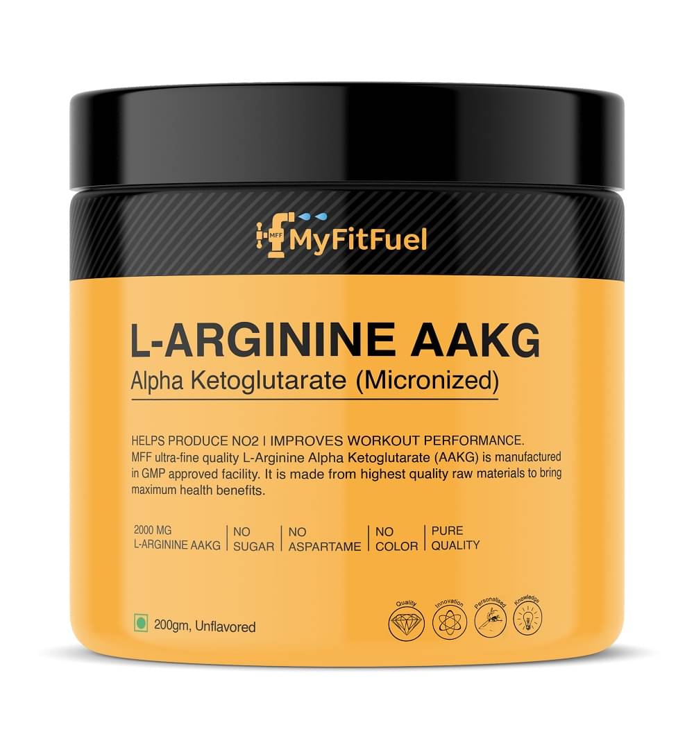     			MyFitFuel L Arginine Alpha-Ketoglutarate (AAKG) 200 gm