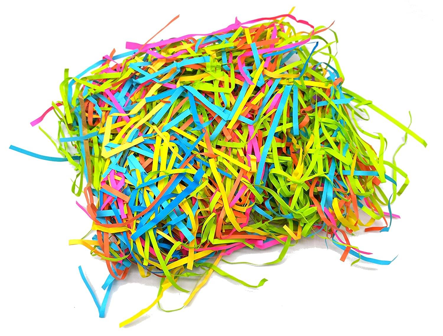     			PRANSUNITA 100 gms Easter Basket Paper Grass Raffia Shreds Coloured Shredded Tissue Paper Grass for Hamper Filling, Gift Packaging, Easter Decoration Party Crafts Accessories- SUPER VALUE PACK Color – Multicolored