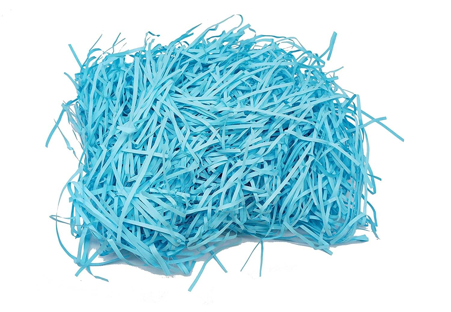     			PRANSUNITA 100 gms Easter Basket Paper Grass Raffia Shreds Coloured Shredded Tissue Paper Grass for Hamper Filling, Gift Packaging, Easter Decoration Party Crafts Accessories- SUPER VALUE PACK Color – Turquoise Blue