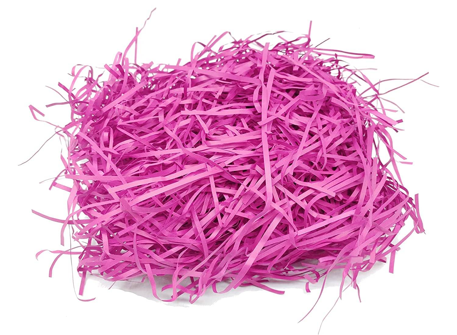     			PRANSUNITA 100 gms Easter Basket Paper Grass Raffia Shreds Coloured Shredded Tissue Paper Grass for Hamper Filling, Gift Packaging, Easter Decoration Party Crafts Accessories- SUPER VALUE PACK Color –- Magenta