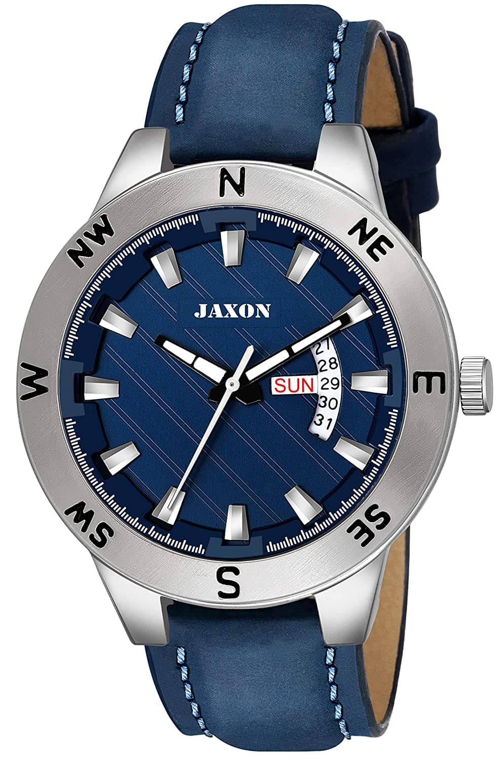     			JAXON MWJ-531 Leather Analog Men's Watch