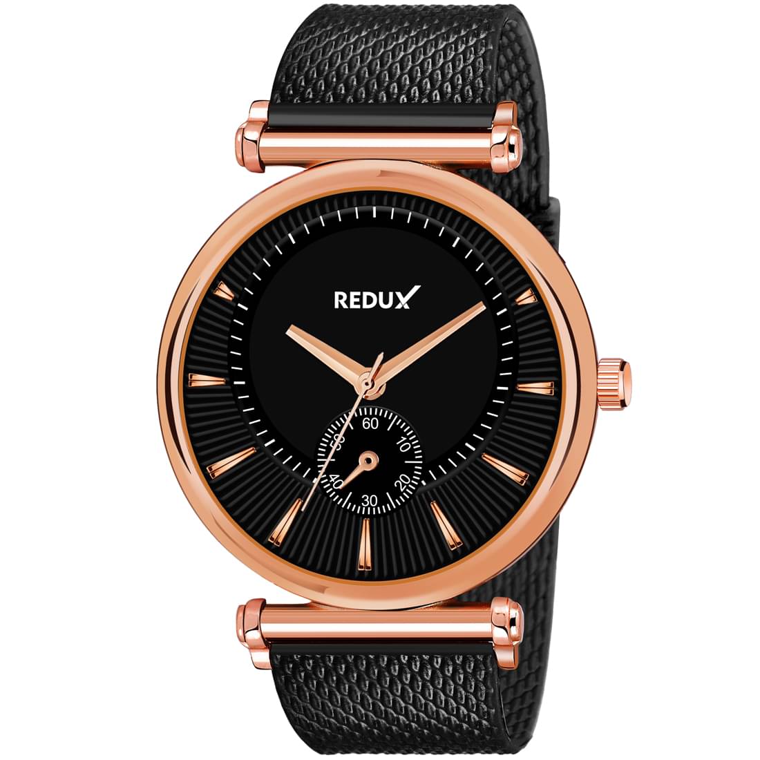     			Redux MW-353 Black Dial PU Analog Men's Watch
