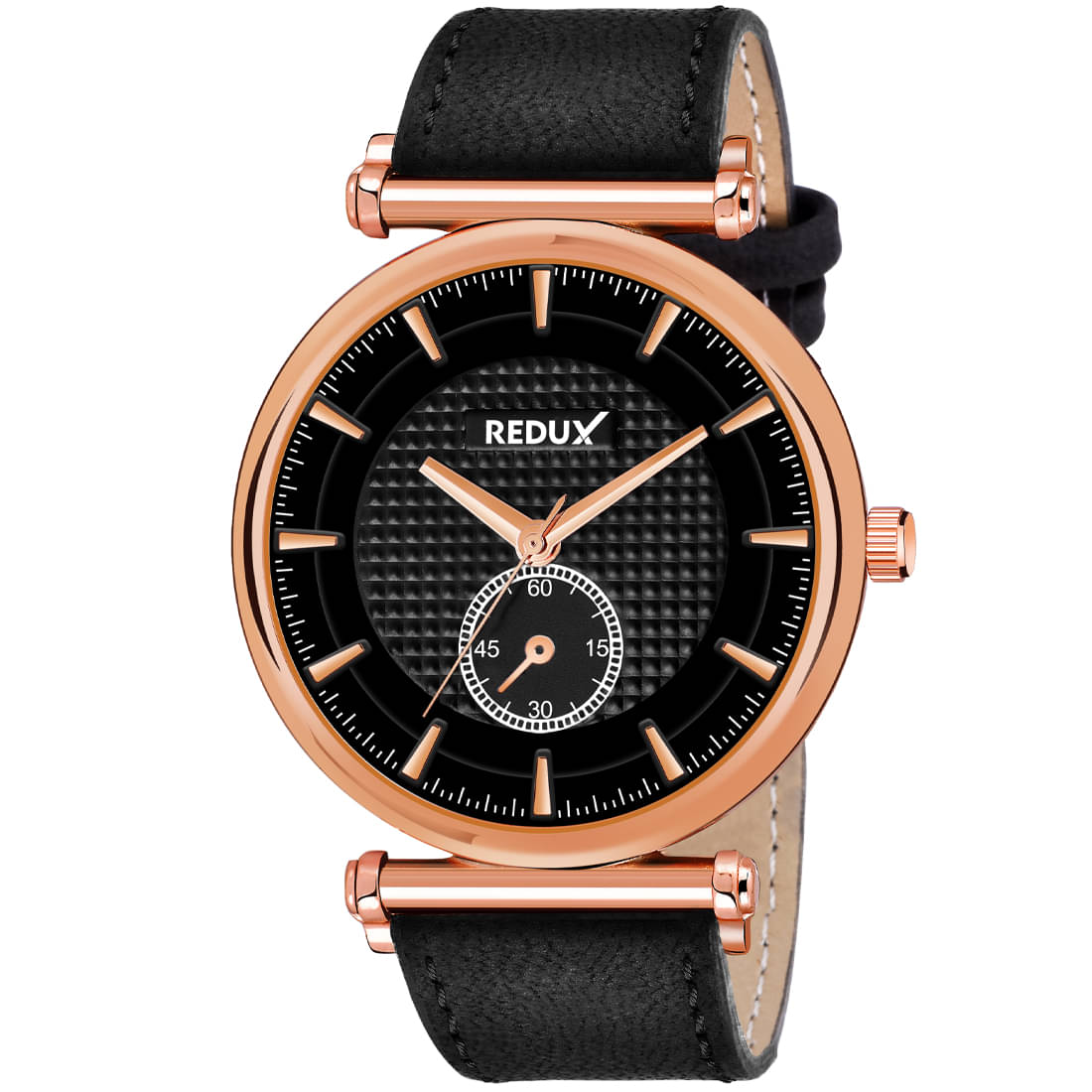     			Redux MW-354 Black Dial Leather Analog Men's Watch