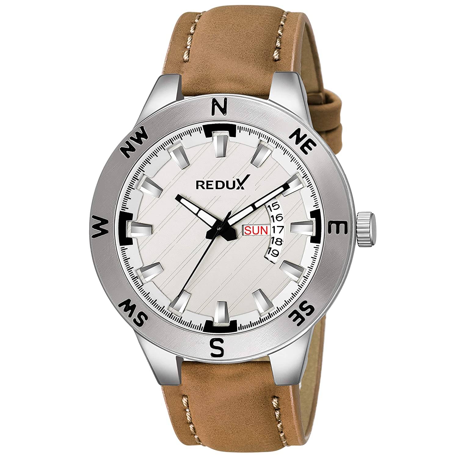     			Redux - Tan Leather Analog Men's Watch