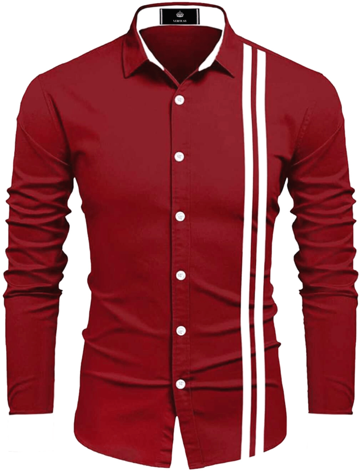     			VERTUSY - Cotton Blend Regular Fit Red Men's Casual Shirt ( Pack of 1 )
