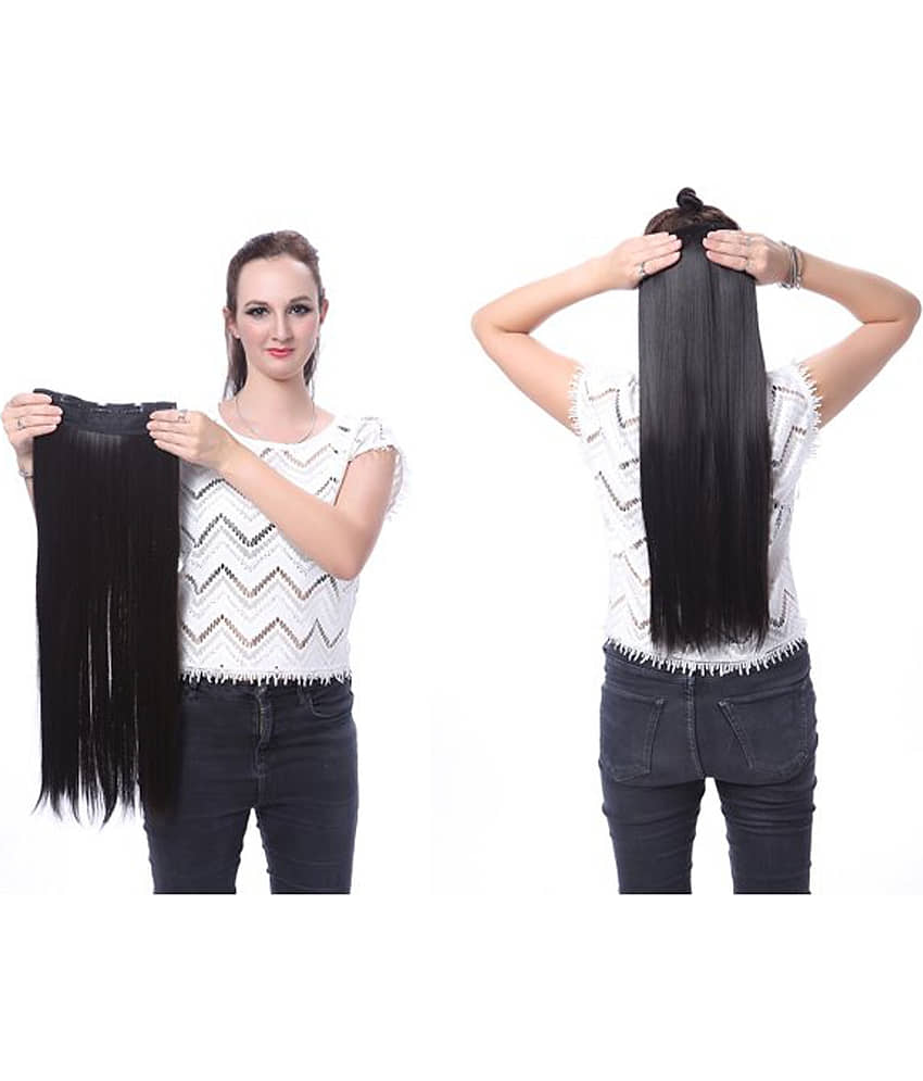 VSAKSH - Black Hair Extension ( ) - Jewellery Sets | Buy online on ZillyBuy