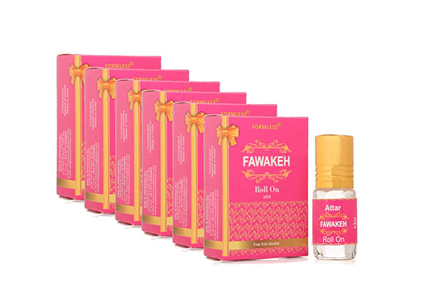     			Fawakeh 3ml Attar 6pc.