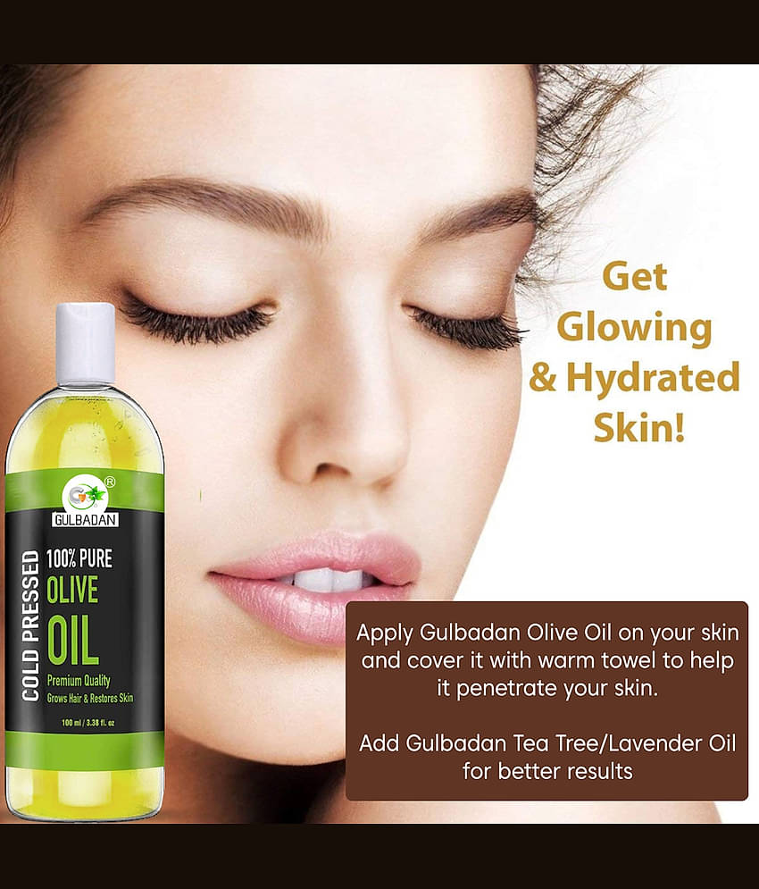 GULBADAN - Damage & Repair Olive Oil 100 ml ( Pack of 3 )