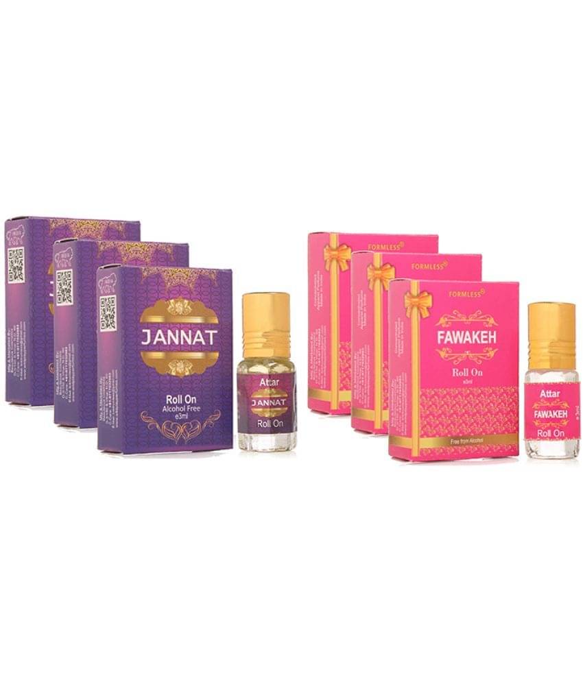     			Jannat 3ml Attar 3pc. and Fawakeh 3ml Attar 3pc.