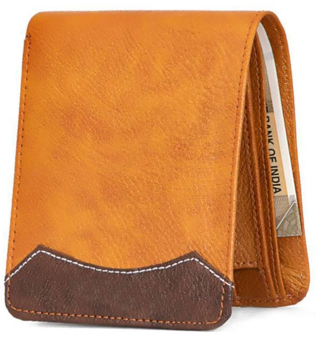 Loopa PU Tan Casual Regular Wallet - Handbags | Buy online on ZillyBuy