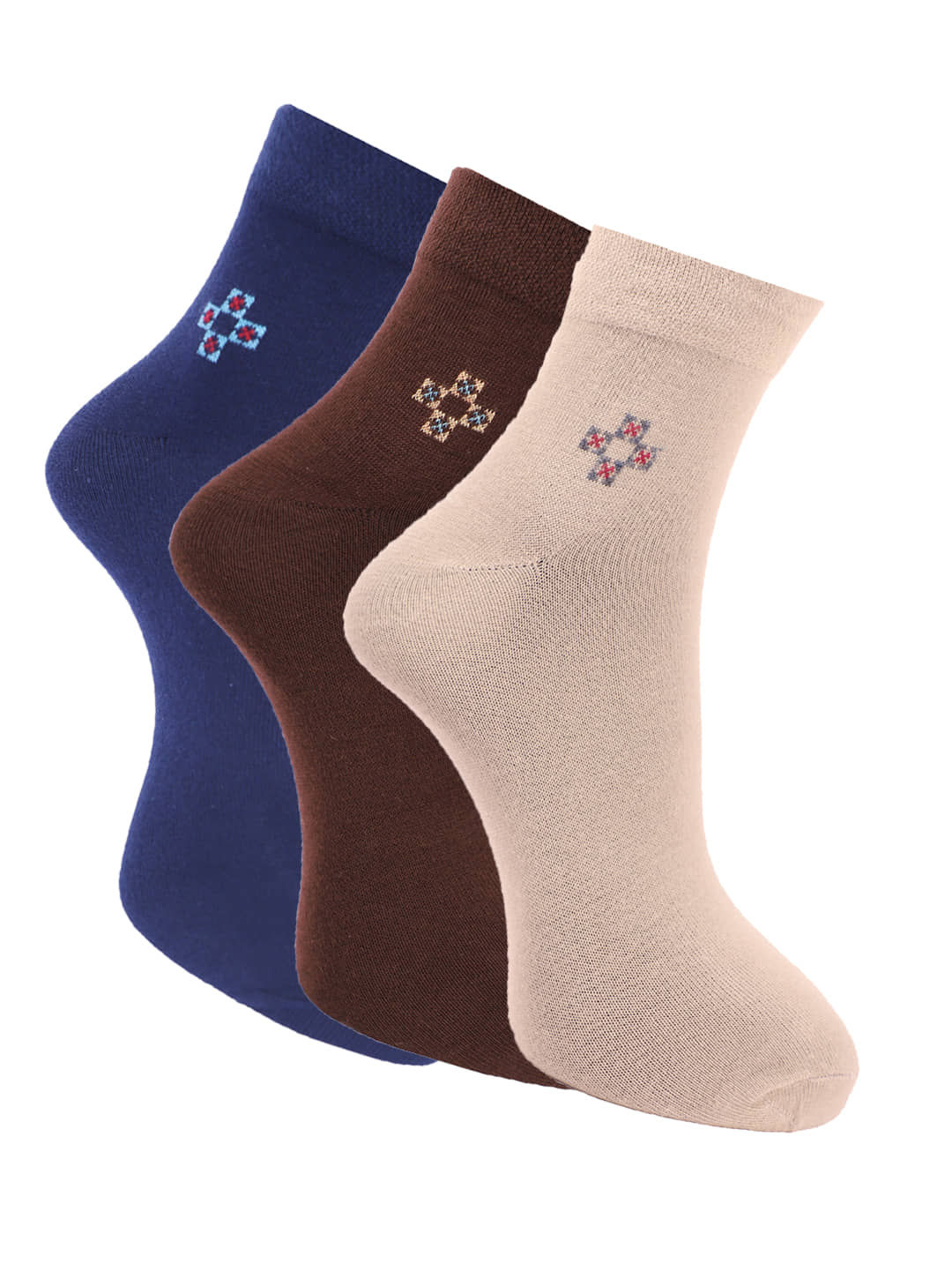 Dollar Cotton Ankle Length Socks Pack of 3 - Socks | Buy online on ZillyBuy