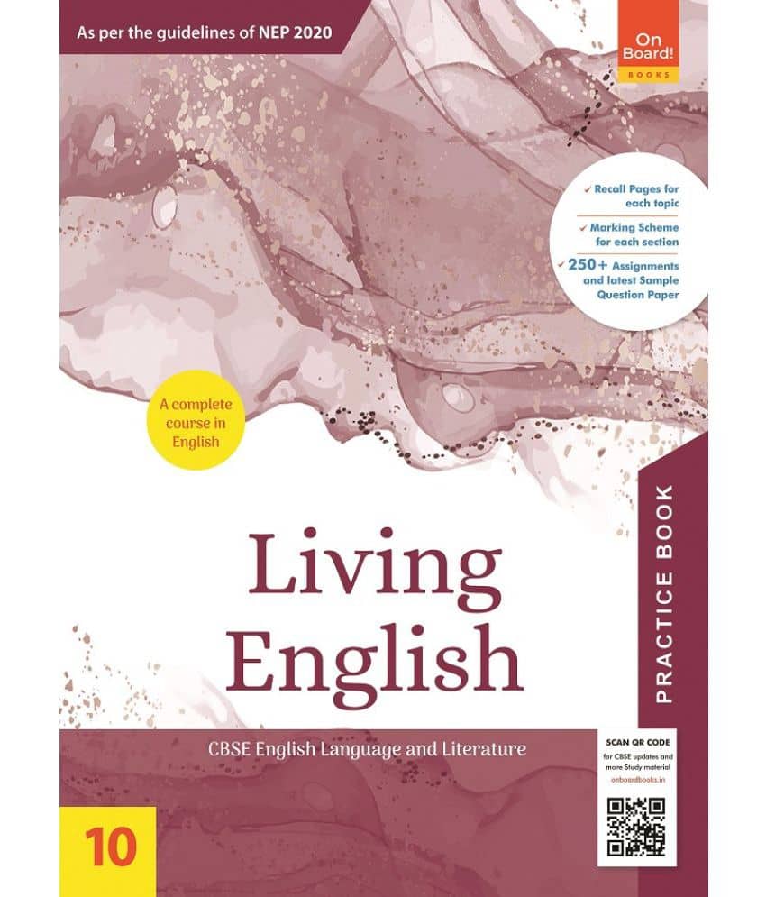 LIVING ENGLISH PRACTICE BOOK 10 - Stationery | Buy online on ZillyBuy