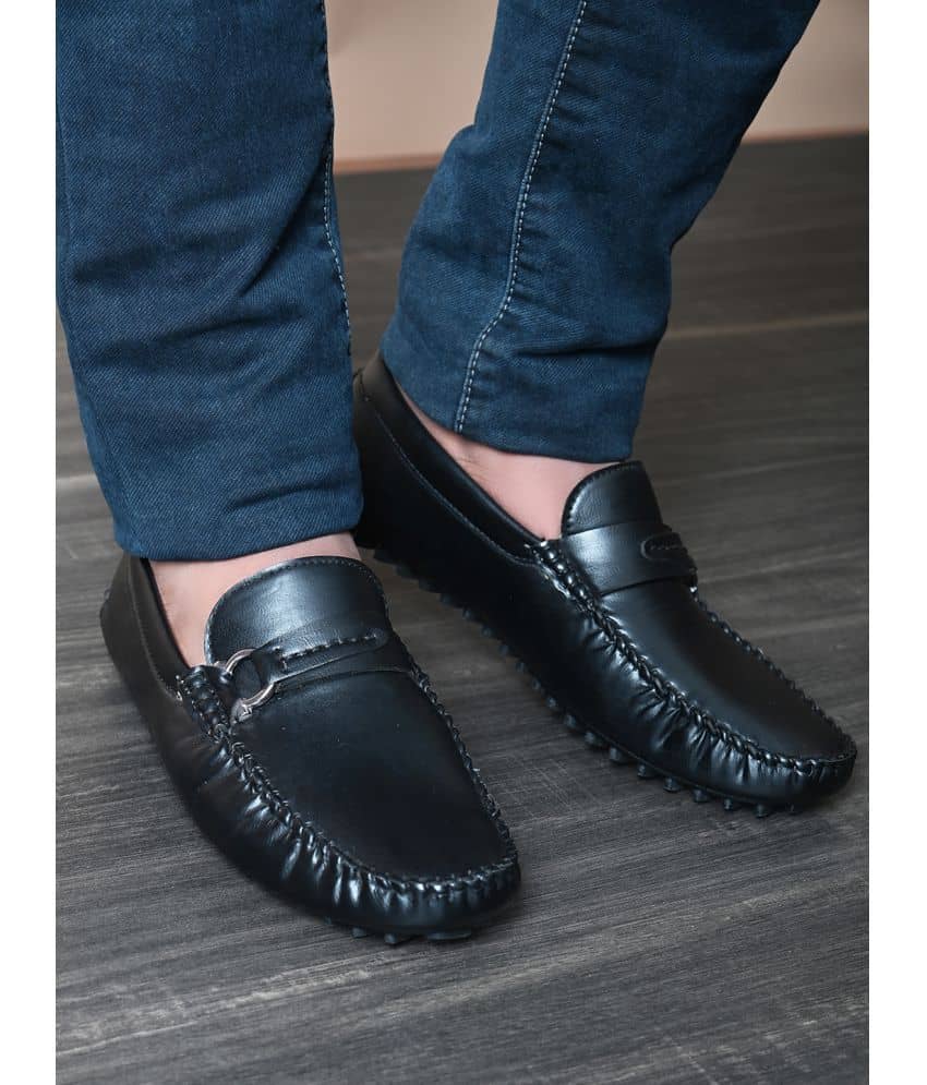 Prolific Black Loafers - Formal Shoes | Buy online on ZillyBuy